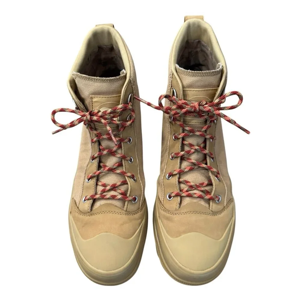 Sorel Scout N About Mid Sneaker Gear Casual Boots Caribou Buff Men’s Size 12